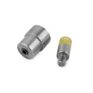 Szegecselő aparát egyfejű csőszegecsekhez Ø5 mm - nikkel (2 szett) Szegecselő aparát egyfejű csőszegecsekhez Ø5 mm - nikkel (2 szett)