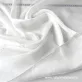 Fehér hernyóselyem sifon