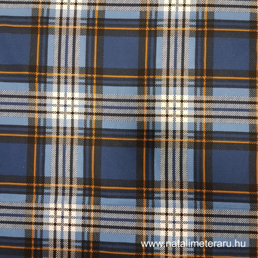 Farmerkék kockás flanel