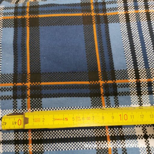 Farmerkék kockás flanel