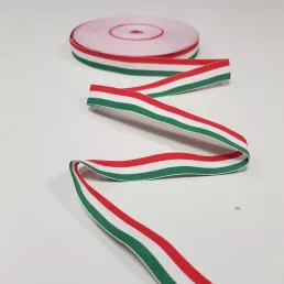 Magyar nemzeti színű szalag - 10 mm széles