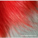 Red long-pile faux fur ID-101