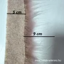 Púder hosszú szálú műszőrme csík 5 cm x 148 cm Púder hosszú szálú műszőrme csík 5 cm x 148 cm