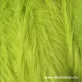 Grincs zöld hosszú szálú műszőrme csík 40 cm x 148 cm