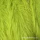 Grincs zöld hosszú szálú műszőrme