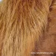 Terrakotta hosszúszálú műszőrme
