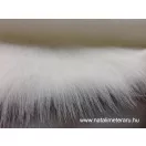 Törtfehér hosszú szálú műszőrme csík 40 cm x 148 cm Törtfehér hosszú szálú műszőrme csík 40 cm x 148 cm