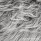 Melánzs szürke hosszú szálú műszőrme