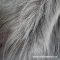 Füst szürke hosszú szálú műszőrme csík 40 cm x 148 cm