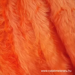 Narancs közép hosszú műszőrme