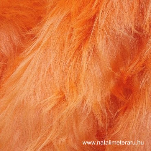 Narancs közép hosszú műszőrme