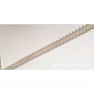 Natúr bézs kevertszálas len szalag csipke 2cm-es, LCS1 Natúr bézs kevertszálas len szalag csipke 2cm-es, LCS1