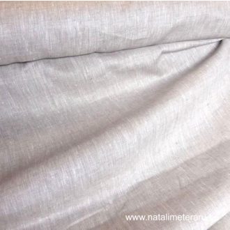 Prémium natúr melánzs bézs lenvászon 