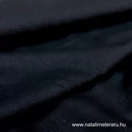 Fekete lenvászon
