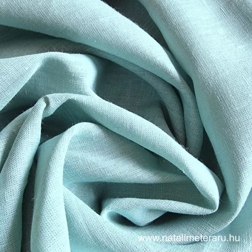 Menta, 220cm széles lenvászon