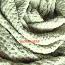 Pistachio green green waffle linen fabric Pistachio green green waffle linen fabric