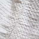 Off-white linen waffle fabric Off-white linen waffle fabric
