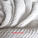 Off-white linen waffle fabric Off-white linen waffle fabric