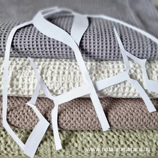 Törtfehér len darázs szövet