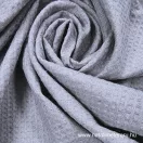 Greyish lavender waffle linen fabric Greyish lavender waffle linen fabric