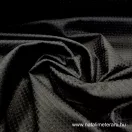 Black waffle linen fabric Black waffle linen fabric