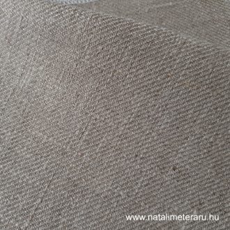 Prémium, natúr bézs, sávoly szövésű lenvászon 