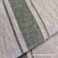 Heavyweight linen fabric beige-khaki striped 50 cm