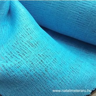 türkiz kék len zsákvászon (Vtsz5309)
