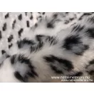 Világos szürke ocelot mintás műszőrme csík 30 cm x 148 cm Világos szürke ocelot mintás műszőrme csík 30 cm x 148 cm