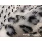   Világos szürke ocelot mintás műszőrme csík 30 cm x 148 cm