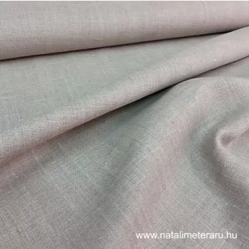 Natural beige linen fabric