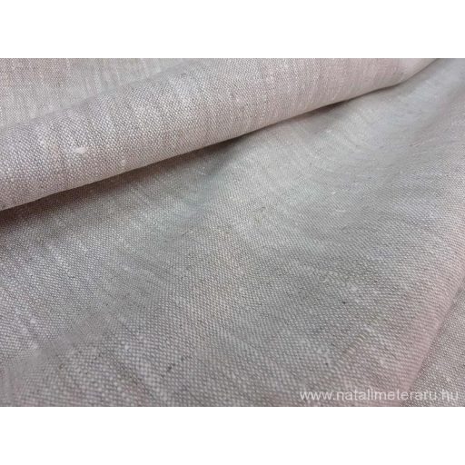 Prémium vastagabb, natúr melánzs rusztikus lenvászon 