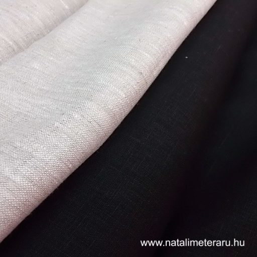 Prémium vastagabb, natúr melánzs rusztikus lenvászon 