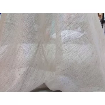 Natural beige gauze linen, 100% pure linen.