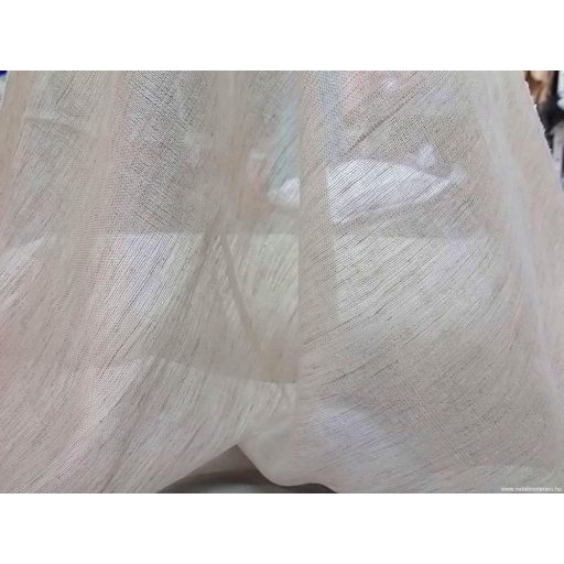 Natúr világos bézs, géz jellegű lenszövet