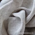 Natural beige gauze linen, 100% pure linen.