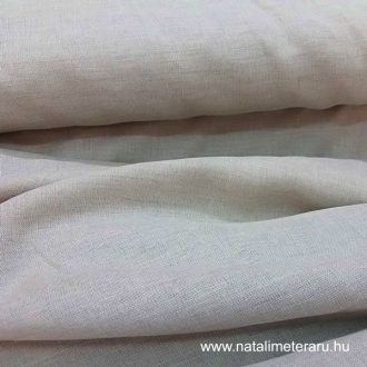 Natúr kevert szálas vékony len vászon